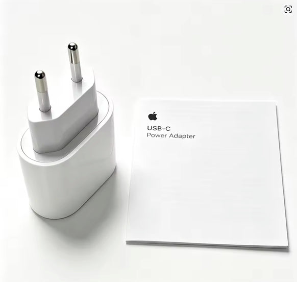 Cargador Original Apple 20W USB-C de Carga Rápida para iPhone y iPad